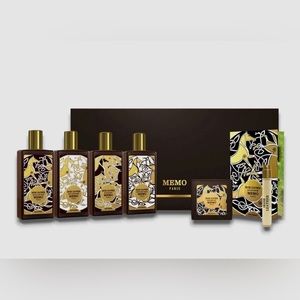 Memo Paris Cuirs Nomades Irish Leather 6-Piece Bath Wing Kit PRICE IS FIRM